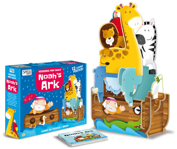 Noah's ark 3D Puzzle & Book
