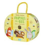 Animals on a Bus- Puzzle & Book