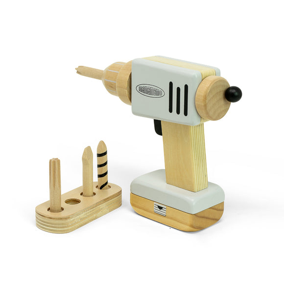 Wooden Drill with Charger