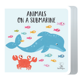 Animals On a Submarine Giant Puzzle & Book