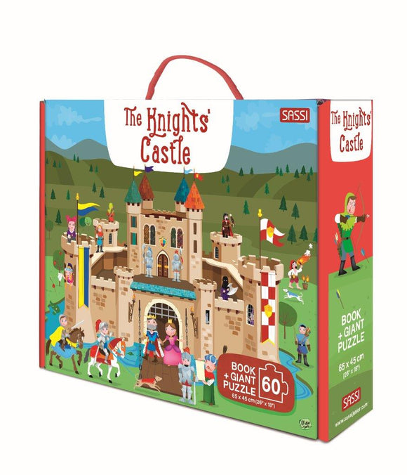 The Knights Castle Giant Puzzle & Book